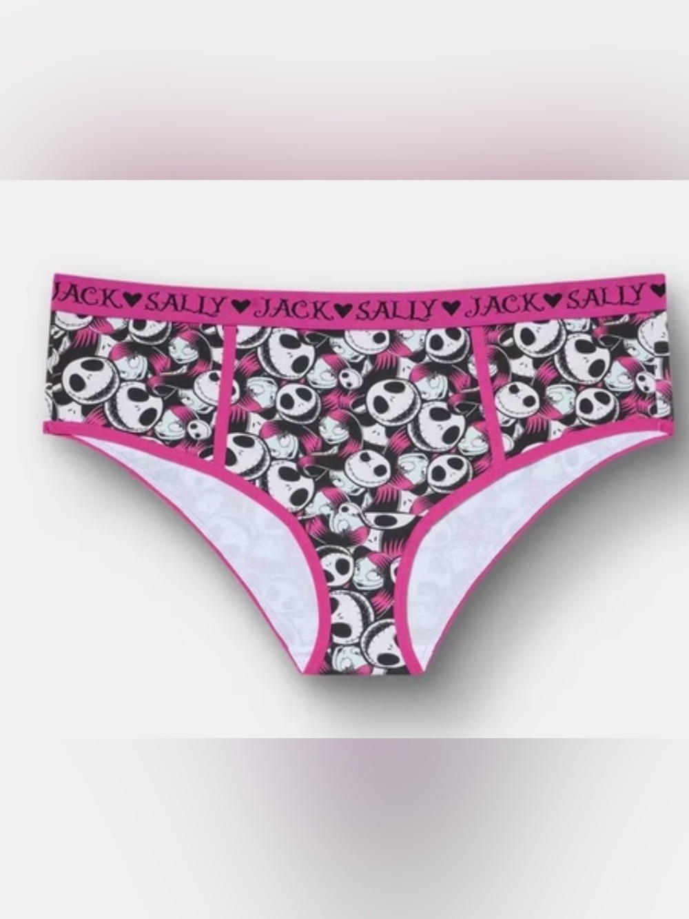 NWT Torrid Disney Nightmare Before Christmas mid-rise Hipster Panty Size 6x